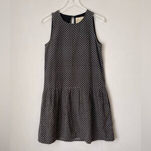 Ace & Jig Sleeveless Polka-Dot Stripe Jacquard Shift Dress M